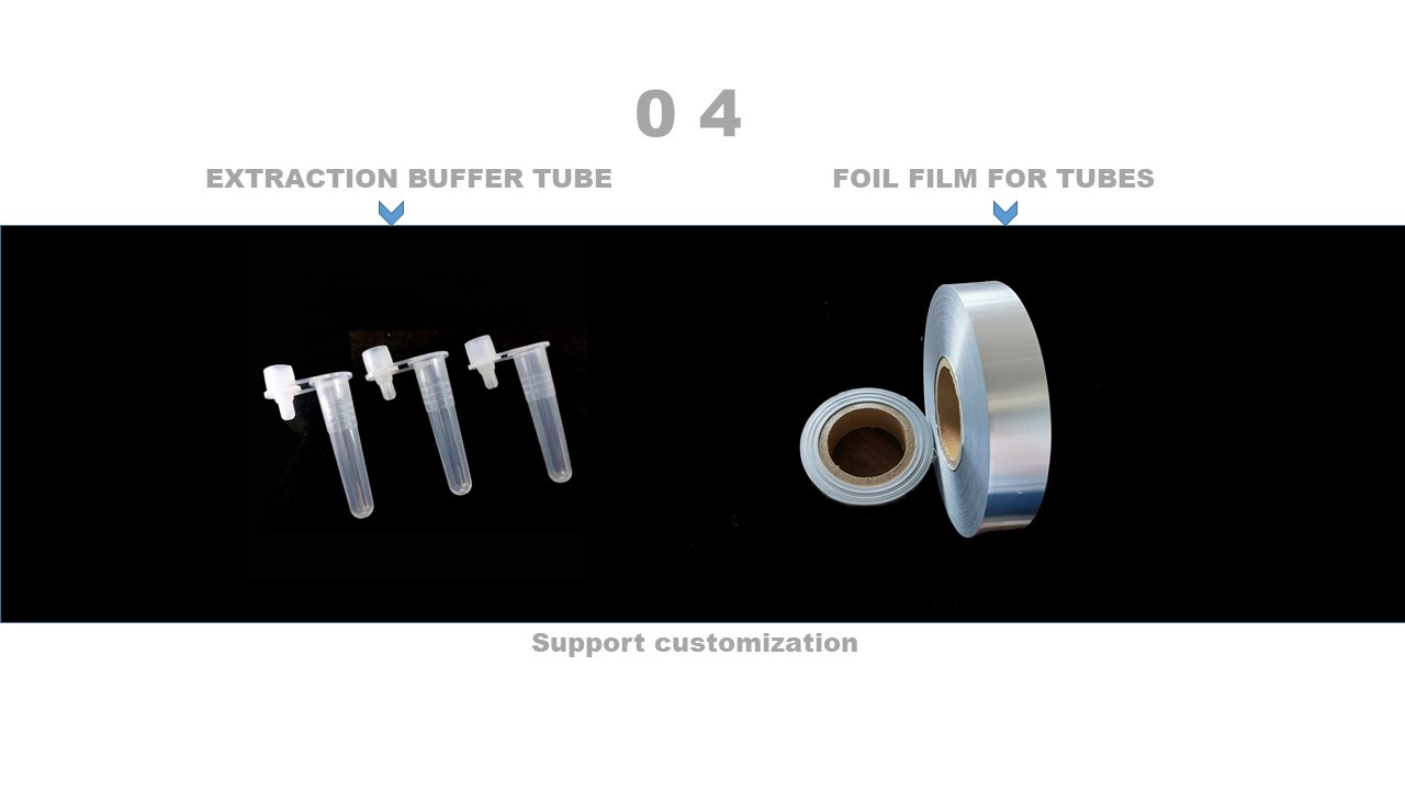 EXTRACTION BUFFER TUBE/ FOIL FILM FOR TUBES