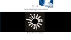 RAPID TEST PLASTIC CASSETTE
